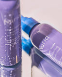 Nuria Calm Facial Mist - two bottles positioned on mirror