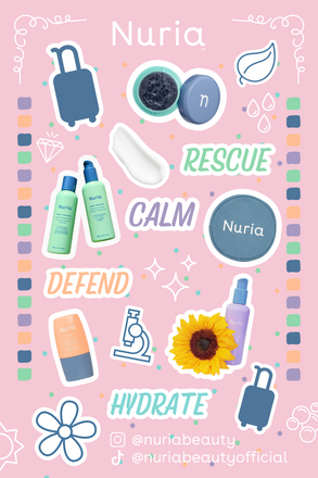 ‍Nuria Sticker Set (100% off)