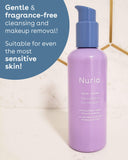 Nuria Calm Cleansing Milk. Gentle & frangrance-free cleansing and makeup removal! Suitable for even the most sensitive skin!