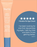 Nuria Defend Triple Action Eye Cream - 5-star review: I Scream for Eye Cream. I've been looking for one that rejuvenates my eyes. I see my lines and dark circles getting better. - Solin P.