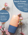 Defend Matte Finish Daily Moisturizer Mineral Sunscreen SPF 30 - made with Peach Flower (antioxidants and flavonoids help shield & protect your skin from free radicals to keep your healthy glow) and Euphrasia (maintain a youthful look with its many skin-loving compounds)